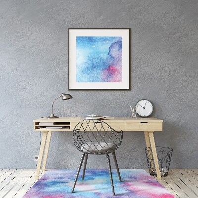 Tapete para cadeira de escritório Nuvens abstratas