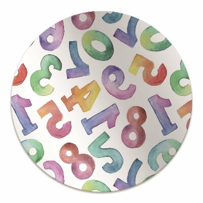 Tapete para escritório Letras coloridas