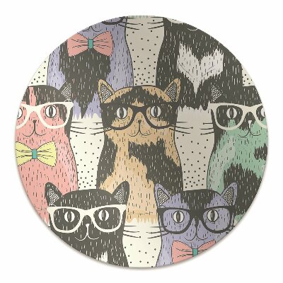 Tapete para cadeira de escritório Gatos