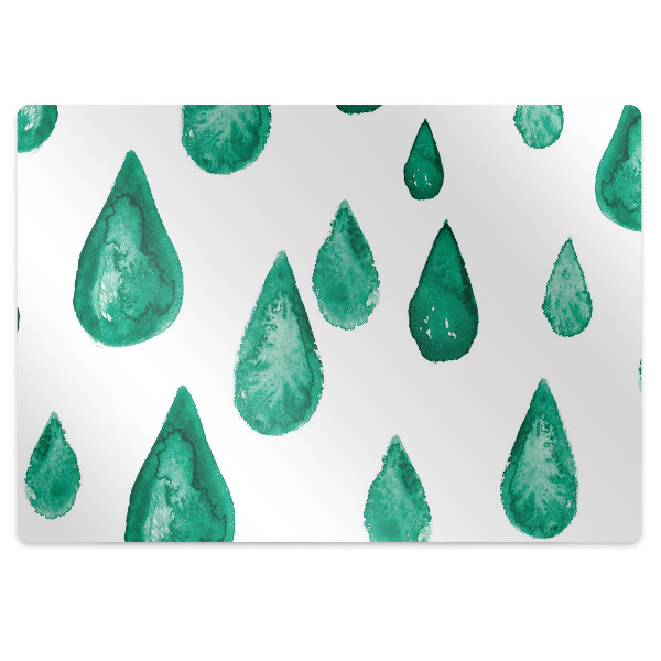 Tapete para escritório Gotas de chuva