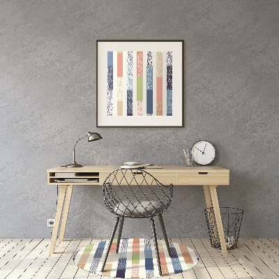 Tapete para escritório Listras coloridas