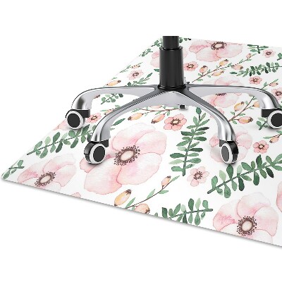 Tapete para escritório Flores