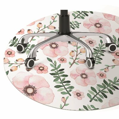 Tapete para escritório Flores