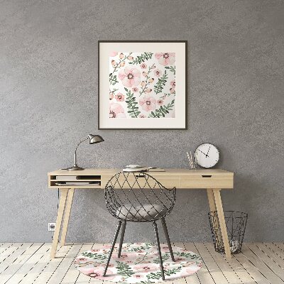 Tapete para escritório Flores