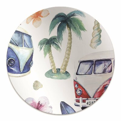 Tapete para cadeira de escritório Praia do Surfista