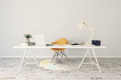 Tapete para cadeira de escritório Peras