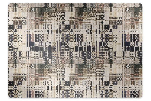 Tapete para escritório Azulejos estilo Boho