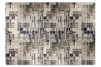 Tapete para escritório Azulejos estilo Boho