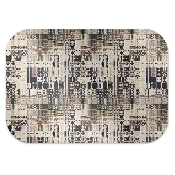 Tapete para escritório Azulejos estilo Boho