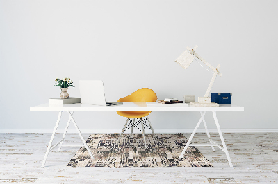Tapete para escritório Azulejos estilo Boho