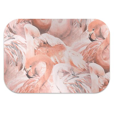 Tapete para cadeira de escritório Flamingos
