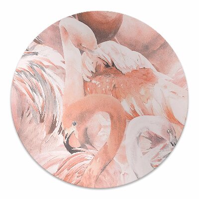 Tapete para cadeira de escritório Flamingos