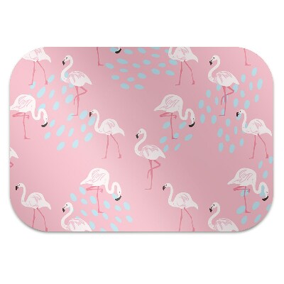 Tapete para escritório Flamingos