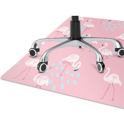 Tapete para escritório Flamingos