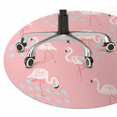 Tapete para escritório Flamingos