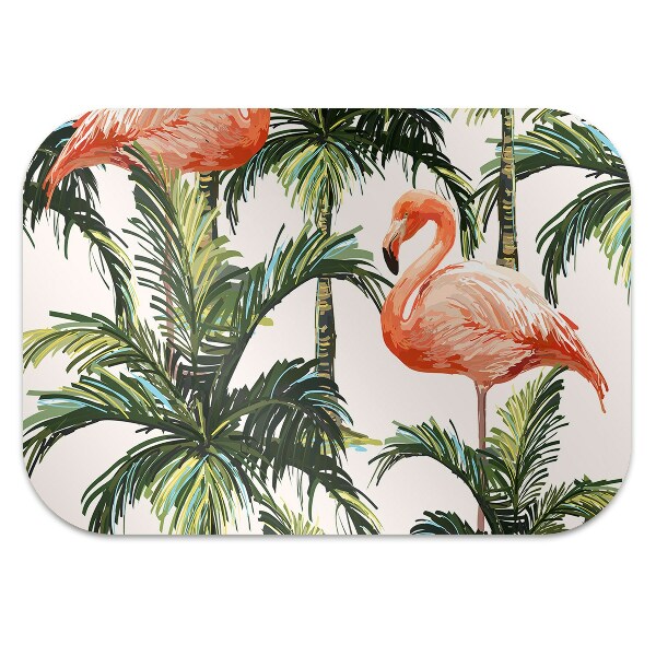 Tapete escritório Flamingos