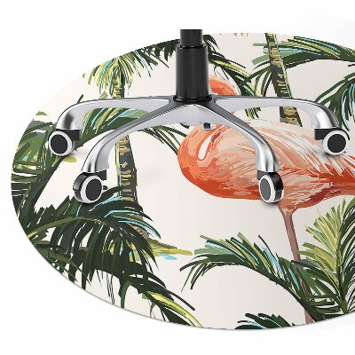 Tapete escritório Flamingos