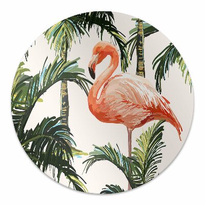 Tapete escritório Flamingos