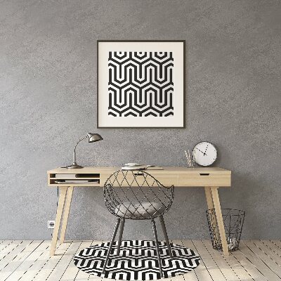 Tapete para escritório Padrão geométrico