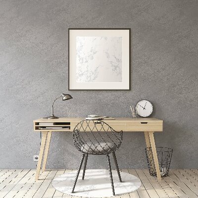 Tapete para cadeira de escritório Arte em mármore