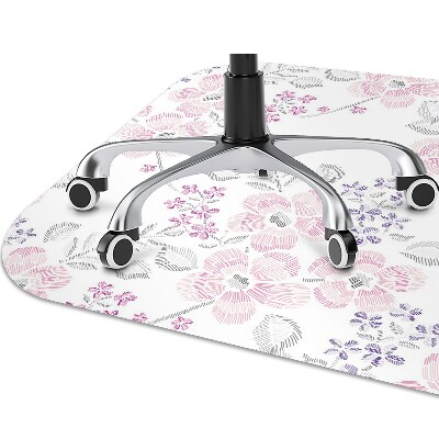 Tapete para escritório Padrão floral