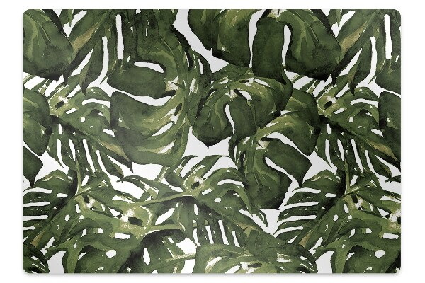 Tapete para escritório Folha de Monstera