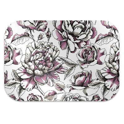 Tapete para escritório Rosas
