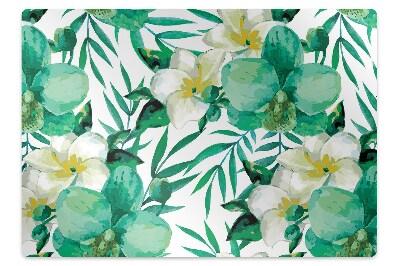 Tapete escritório Flores em tons pastel