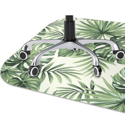 Tapete para cadeira de escritório Padrão tropical