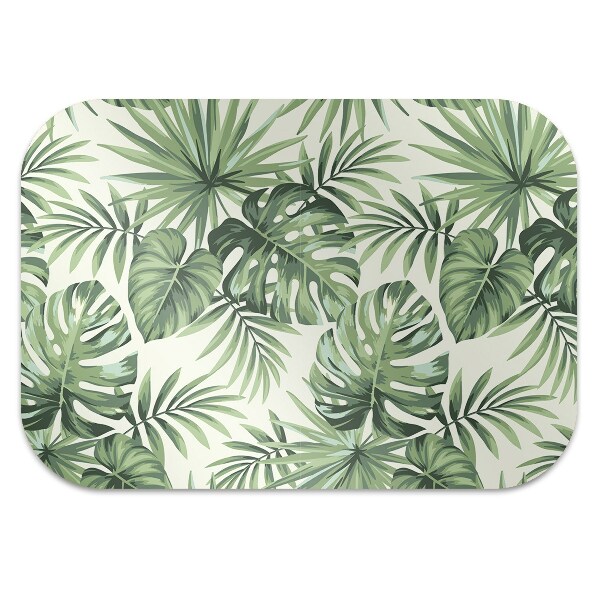 Tapete para cadeira de escritório Padrão tropical