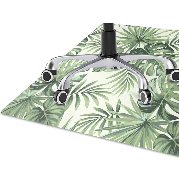 Tapete para cadeira de escritório Padrão tropical