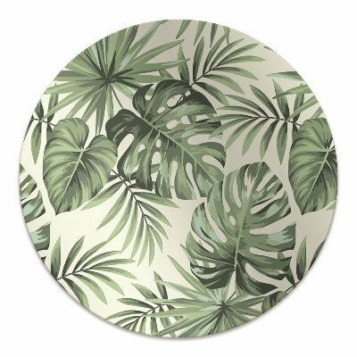 Tapete para cadeira de escritório Padrão tropical