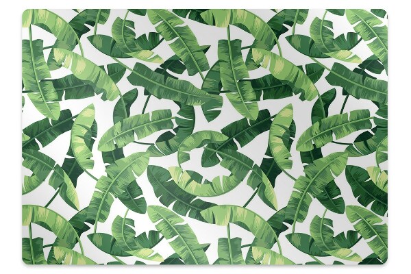 Tapete para escritório Folhas tropicais