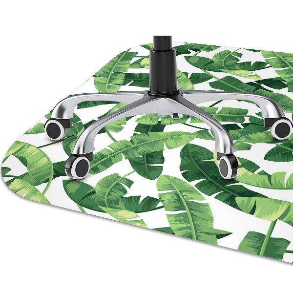 Tapete para escritório Folhas tropicais