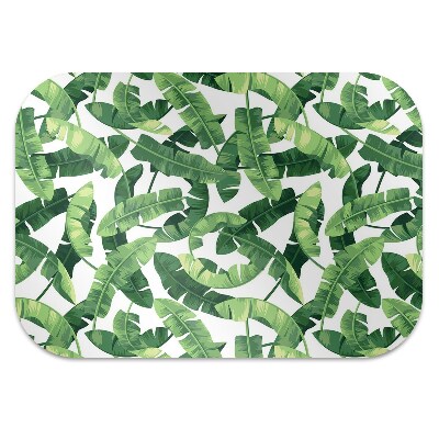 Tapete para escritório Folhas tropicais