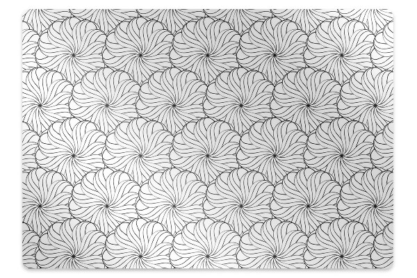 Tapete escritório Flor desenhada