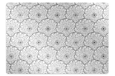 Tapete escritório Flor desenhada