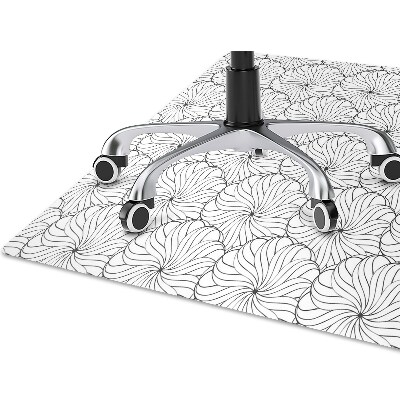 Tapete escritório Flor desenhada