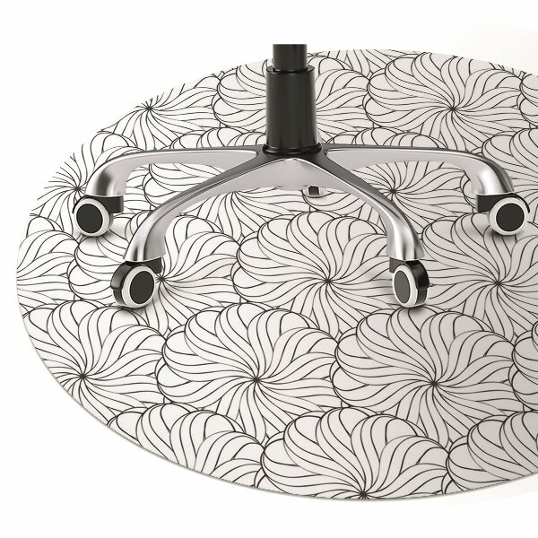 Tapete escritório Flor desenhada