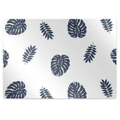 Tapete para escritório Folhas tropicais