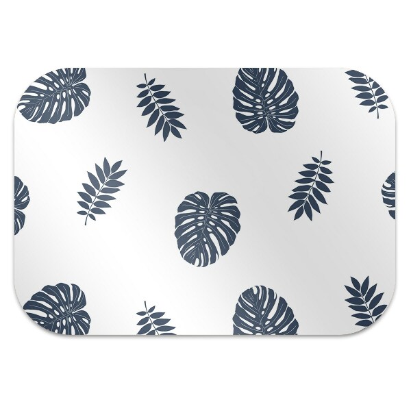 Tapete para escritório Folhas tropicais