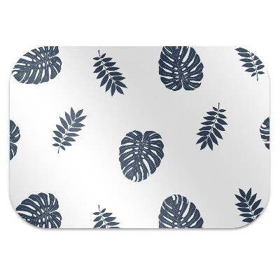 Tapete para escritório Folhas tropicais