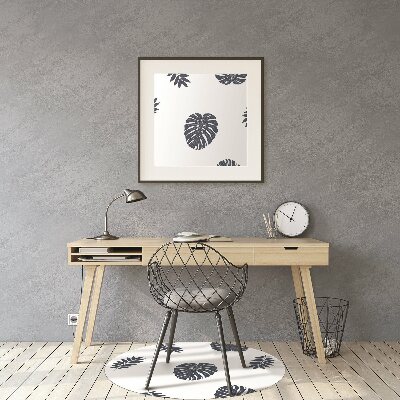Tapete para escritório Folhas tropicais
