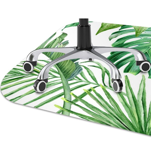 Tapete para escritório Palmeira e Monstera