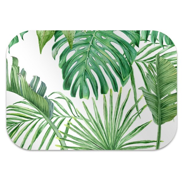 Tapete para escritório Palmeira e Monstera