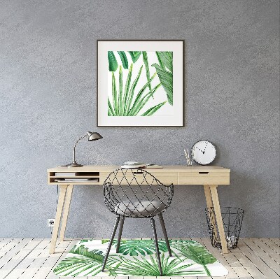 Tapete para escritório Palmeira e Monstera