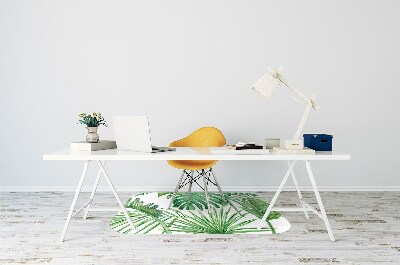 Tapete para escritório Palmeira e Monstera