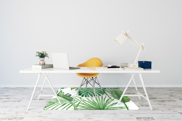 Tapete para escritório Palmeira e Monstera