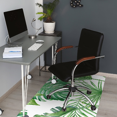Tapete para escritório Palmeira e Monstera