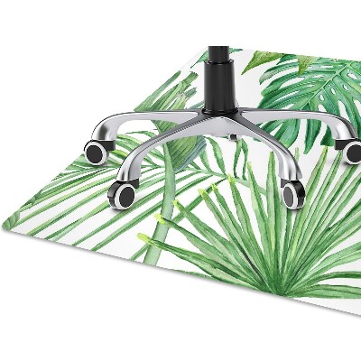 Tapete para escritório Palmeira e Monstera
